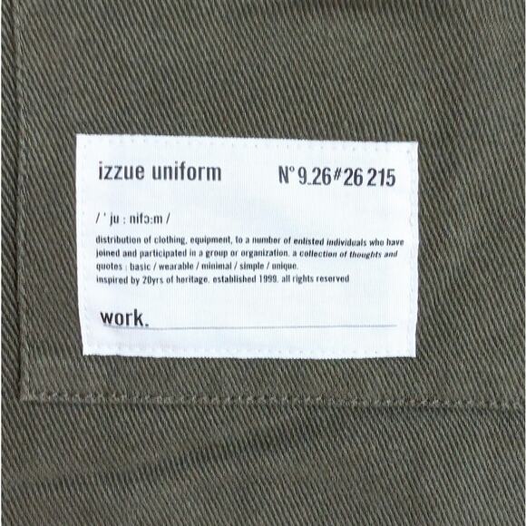 Izzue Green Denim Logo-patch Cargo Mini Skirt, size M - Picture 4 of 8